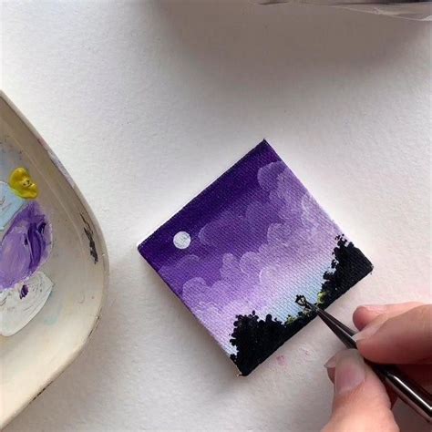 Pin by Алена on Художественная роспись | Art painting acrylic, Canvas ...