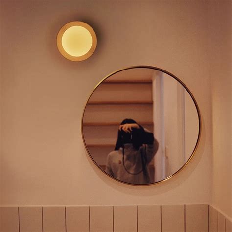 natural wood white simple wall light misterlamp melbourne