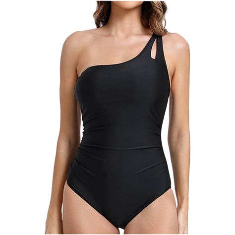 BeAi Swimsuit for Women One Piece Sexy Halter Top Bikini Sets for Women