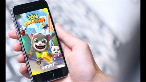 Говорящий Том: бег за золотом Gameplay iOS & Android HD - YouTube
