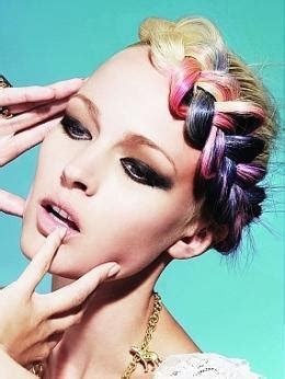 odile sacoche blog belge rainbow hair
