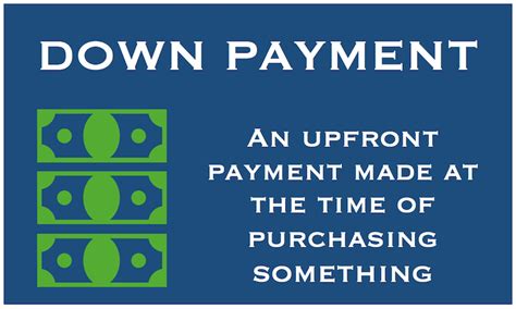 What is a down payment? Definition and examples - Market Business News