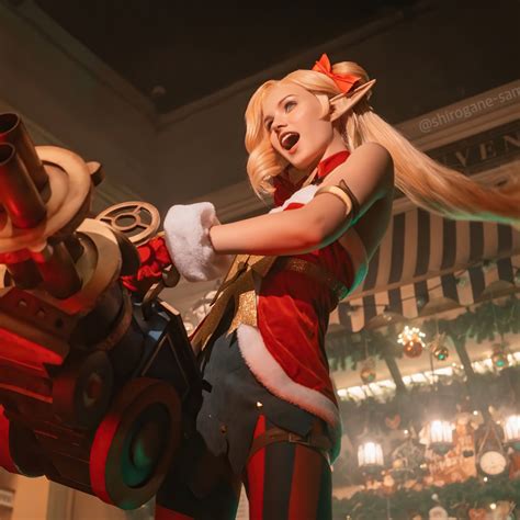 Jinx League Of Legends Christmas Cosplay 4k - Free 4k Wallpapers - 40.