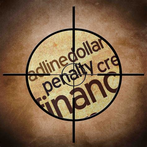 financial penalty concept getnews