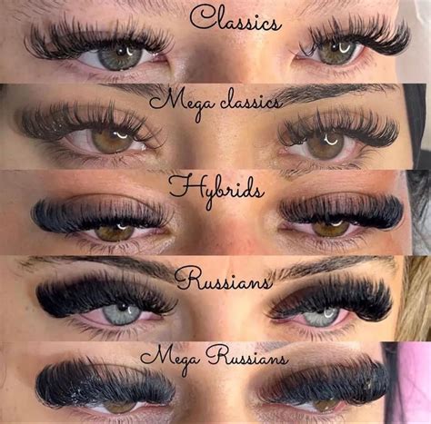 Lash extension style classic lash extensions mega volume lash ...