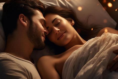 Romantic Couple In Bed Stock Photos, Images and Backgrounds for Free