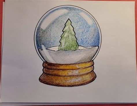 How To Draw a Snow Globe: 10 Easy Drawing Projects