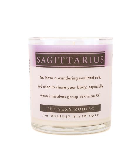 Sagittarius Sexy Zodiac Candle – Whiskey River Soap Co.