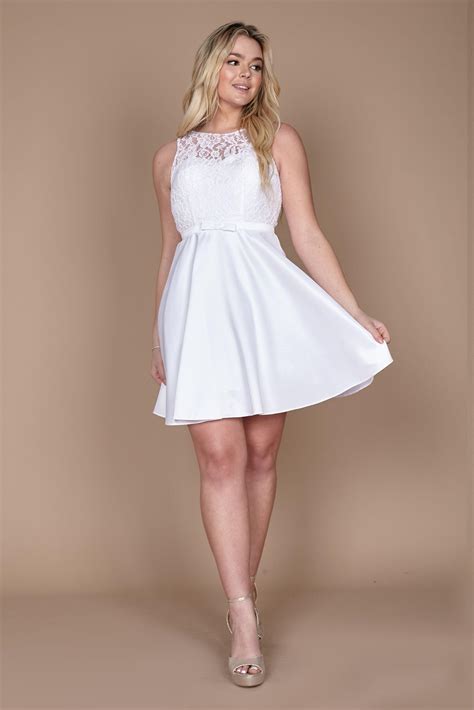 Blush Sleeveless Short Homecoming Dress - Formal Dresses & Gowns