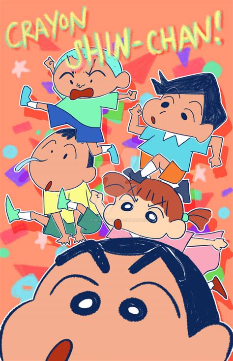 crayon shin chan  thewrabbithole  deviantart