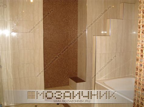 015 - Укладка плитки и мозаики в ванной