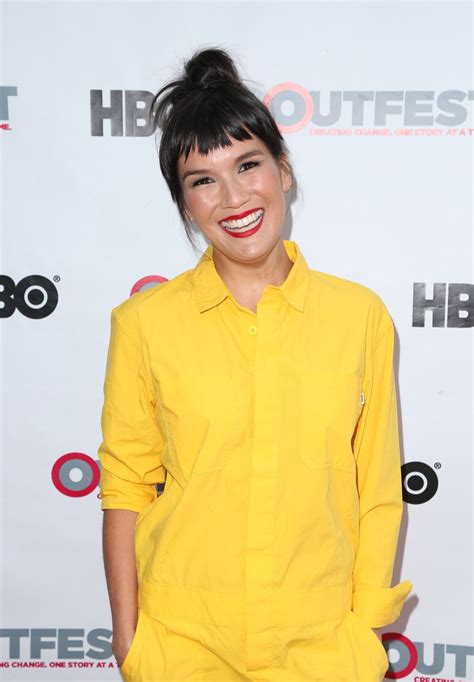 ZOE CHAO at Strangers TV Show Screening at Outfest Los Angeles LGBT