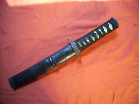 Vintage Japanese dagger tanto knife sword -- Antique Price Guide ...
