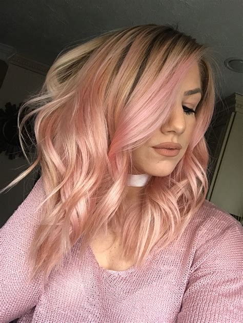 This rose gold hair hair dye has a surprising secret ingredient 9