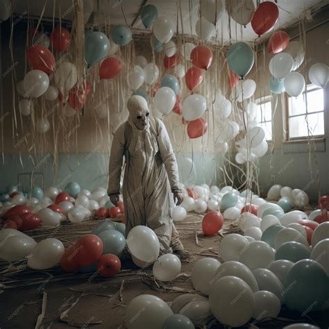 Premium Photo | The Haunting of the BalloonSkinned Loneliness A