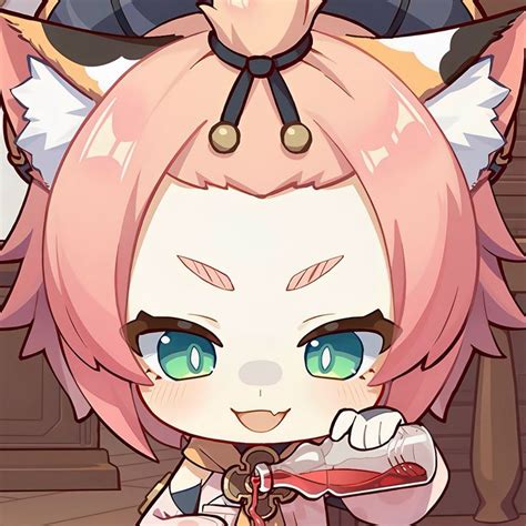 (2/3)⠀⠀diona ☆ match in 2024 | Character art, Favorite character, Chibi