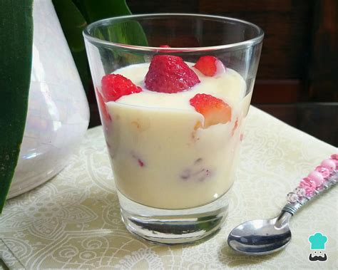 Sobremesas Com Leite Condensado E Creme De Leite - Leite Condensado Com Morango - NAZAEDU