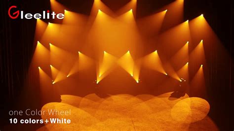 GL110A#100W LEDmovinghead Lighting from Gleelite - YouTube