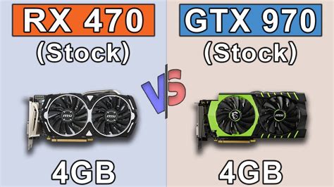 RX 470 vs GTX 970 | New Games Benchmarks - YouTube