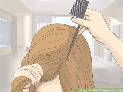 how to get tangles out of your hair