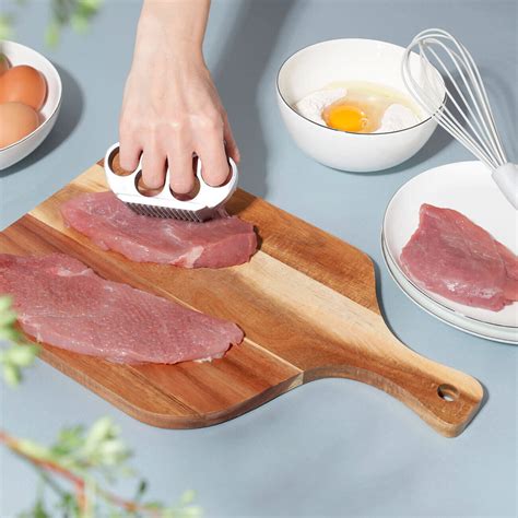 Молоток-кастет для отбивания мяса, 11х7 см, сталь, Classic — купить в ...