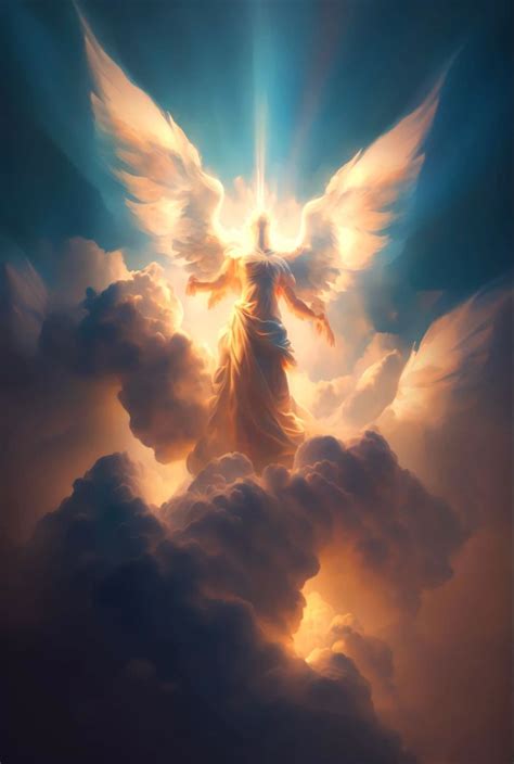 Pin by Sieun Hwang on Spiritual | Angel art, Angel painting, Heaven art