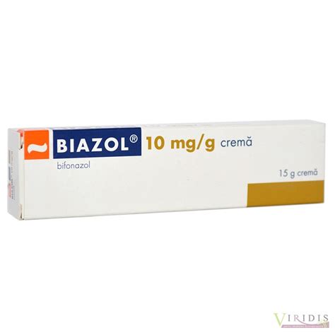 Biazol 10mg/g Crema pentru afectiuni ale pielii