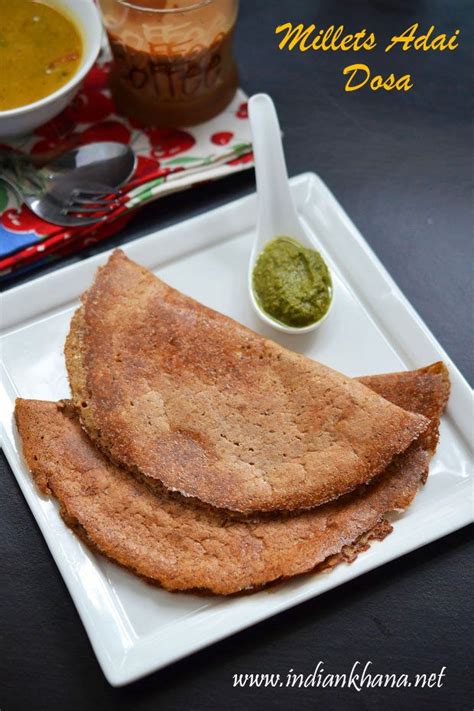 Mixed Millets Adai Dosa | Millets Adai Recipe | Dosa Recipes | Recipe | Recipes, Indian food ...