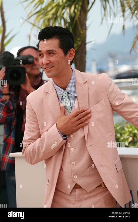 Actor Jun Murakami at the photo call for the film Still The Water ...