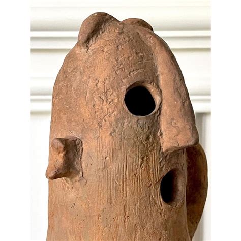 japanese haniwa burial pottery figure kofun period chairish