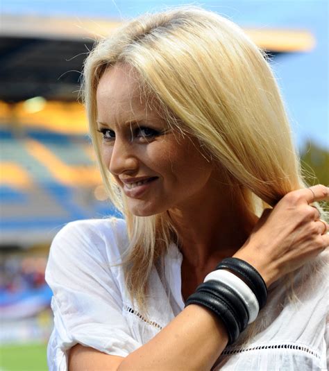Adriana Karembeu In Sweet Pose | Super WAGS - Hottest Wives and