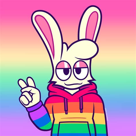 gay bunny by vanillavertex on Newgrounds