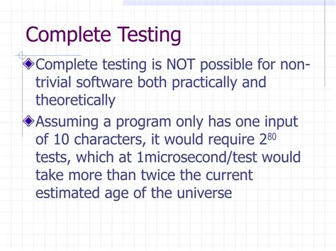 testing  debugging powerpoint    id