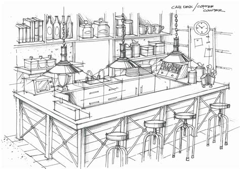 Architecture Coloring Pens Best Of Cash Desk Mini Bar Room Ideas In ...