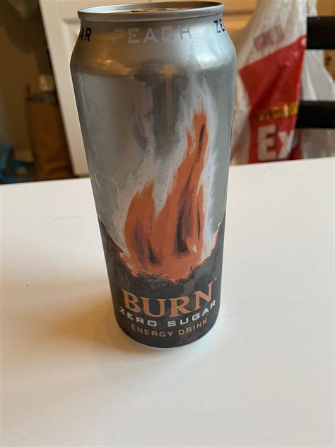 Burn Zero Peach. 7/10. : r/energydrinks