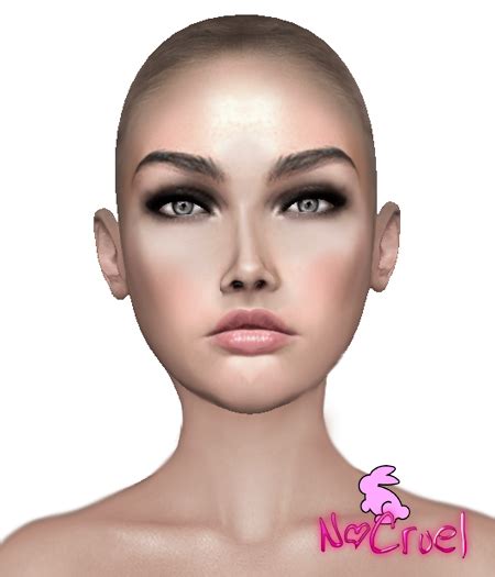 Second Life Marketplace - DEMO NoCruel - Annah Mesh Head Full Perm #TMP09