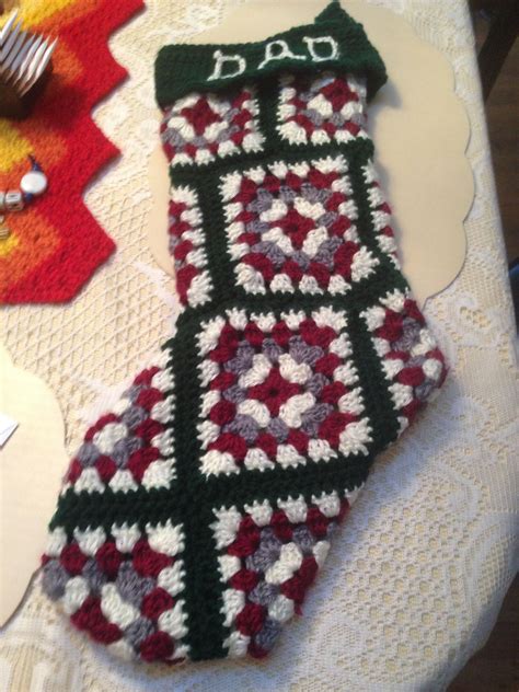 Granny stocking glorious crochet for the sentimental at heart – Artofit