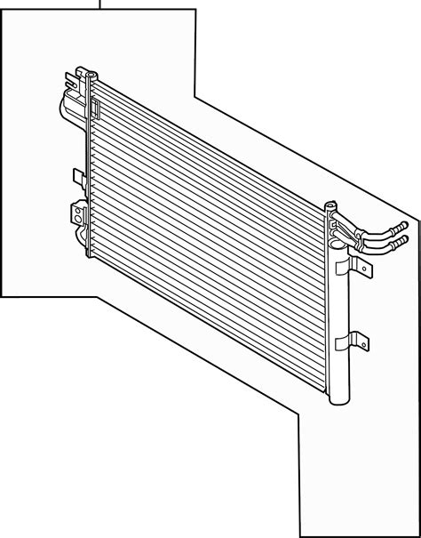 2015 Ford Focus A/c condenser - EG1Z19712F | Lakeland Ford Online Parts