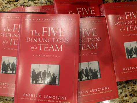 Patrick Lencioni Books In Order - 1 / Absence of trust fear of conflict ...