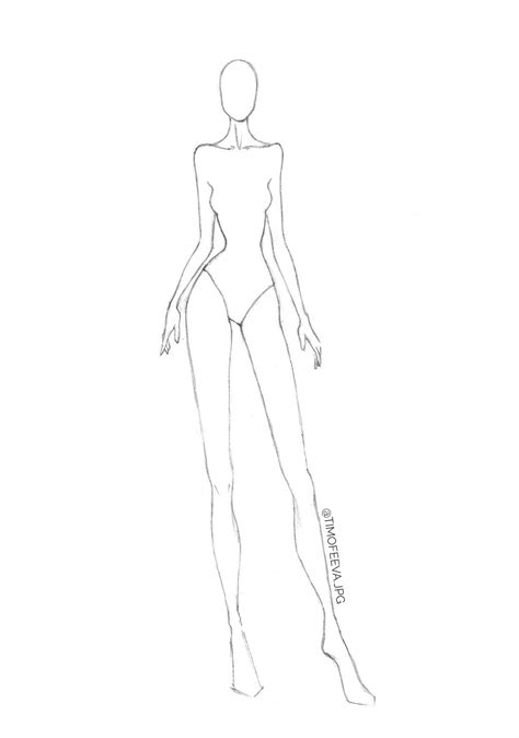 Fashion figure illustration | Disegni di moda, Schizzi di moda, Disegno