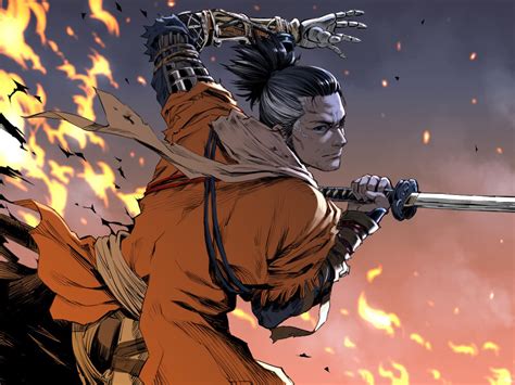 sekiro character sekiro shadows die  image  ume mangaka