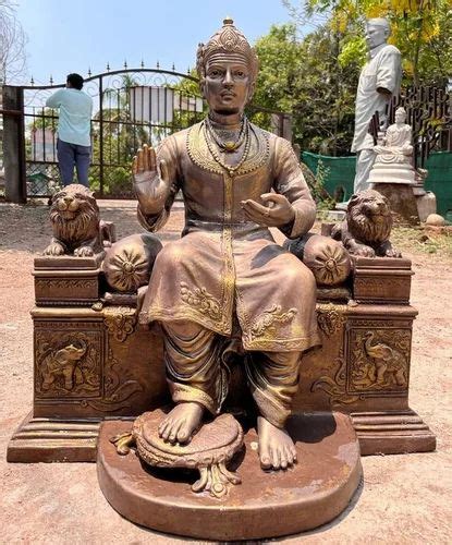 brown god basavanna statue  interior decor home  rs
