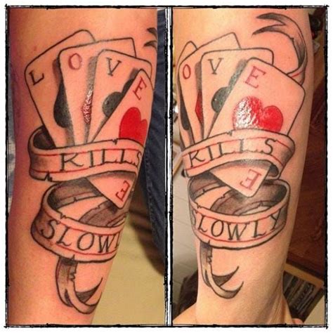 15 High-Class Playing Card Tattoos • Tattoodo