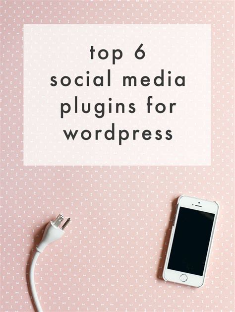 6 Social Media Wordpress Plugins We Love - The Blog Market | Social ...