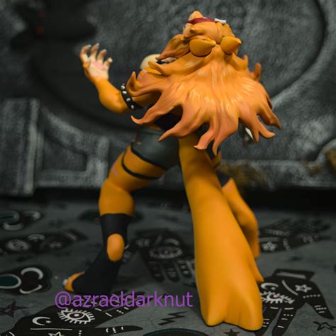 🐺 Roaring WereBuff Statue (Buffpup Werewolf Statue)・ STL File for 3D