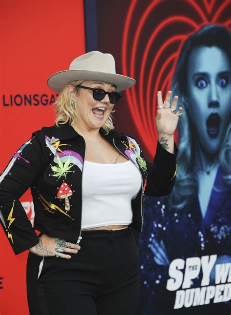 ELLE KING at The Spy Who Dumped Me Premiere in Los Angeles 07/25/2018