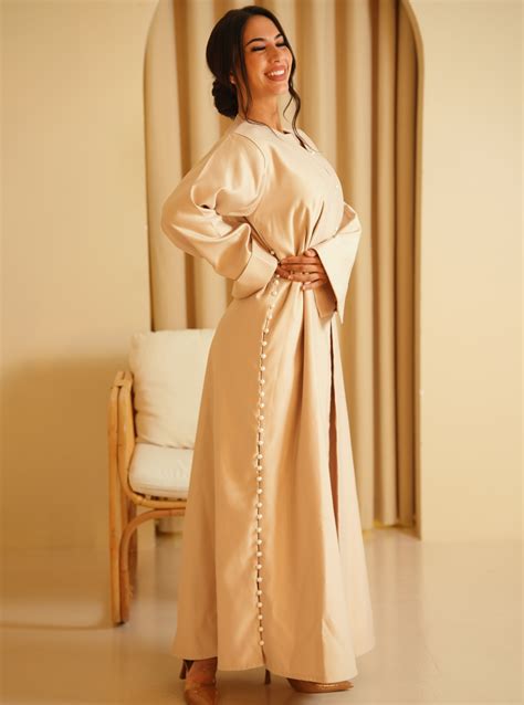Syrina Nude 2-piece set in Japanese silk, very elegant and comfortable