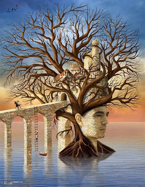 Imagination Surrealism Painting, Pop Surrealism, Art Painting, Street ...