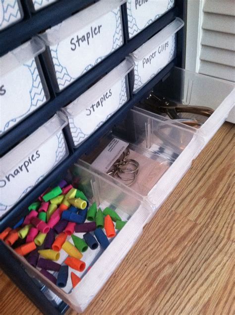 The Terrific Teacher: DIY: Teacher Supplies Organization