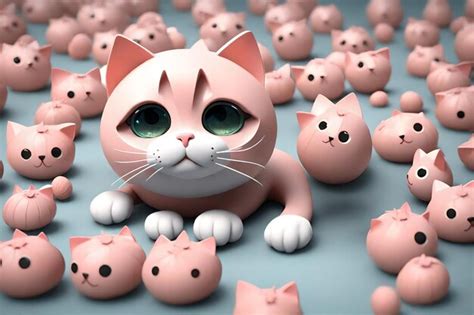 Premium AI Image | pretty cat